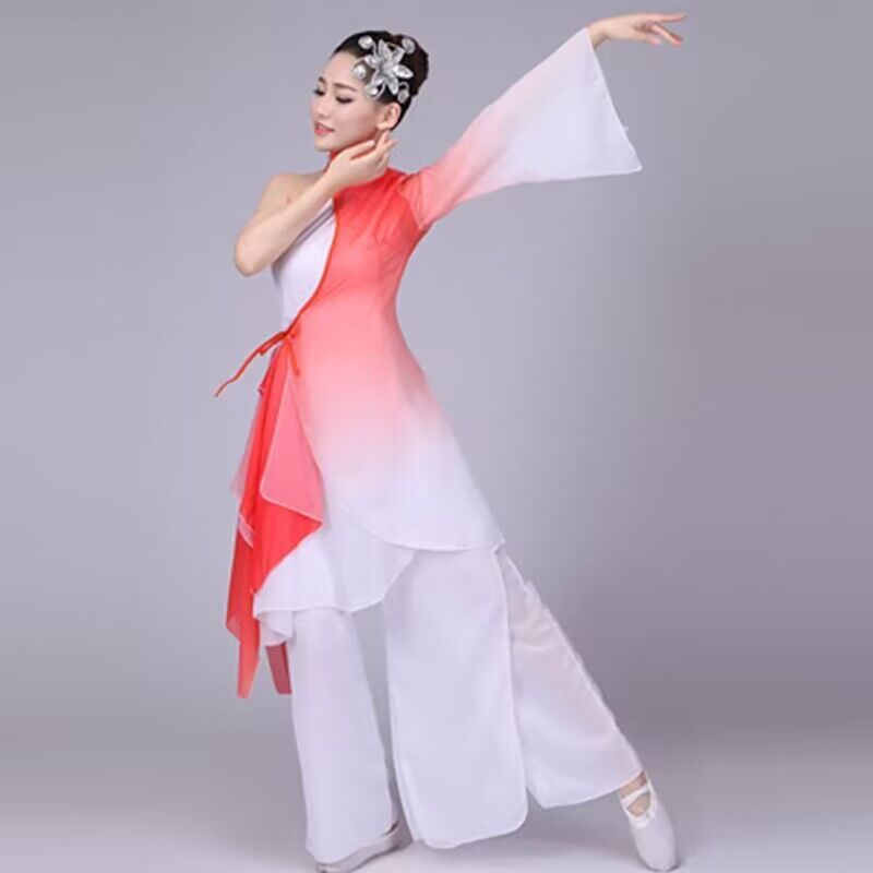Traditional Chinese Folk Dance Costume For Woman Dance Costumes Kids Costume Yangko Girl Children