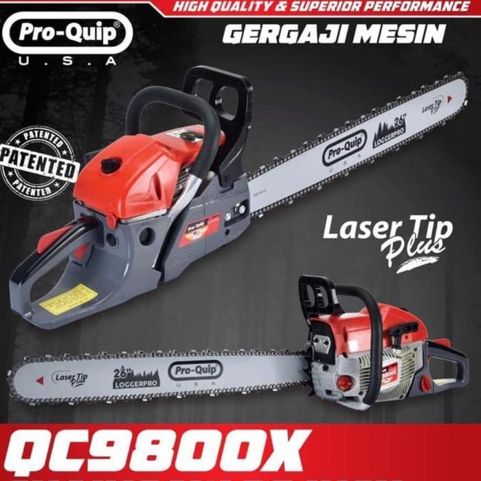 Mesin Chainsaw Proquip QC 9800 Chain Saw Proquip 26 inch
