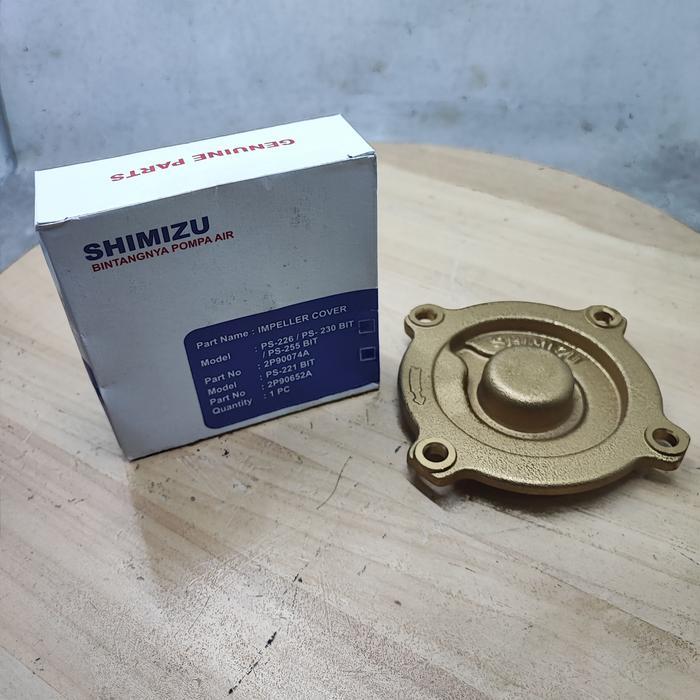 Casing Cover Shimizu PS 226 230 BIT asli spare part pompa air tutup impeller shimizu ps 226bit ps