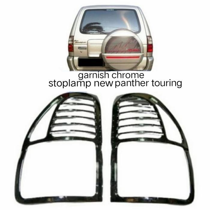 garnish chrome stoplamp new panther / touring