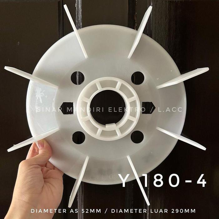 Y180 / Y 180 EXTERNAL FAN - KIPAS DINAMO 52mm - KIPAS ELEKTROMOTOR