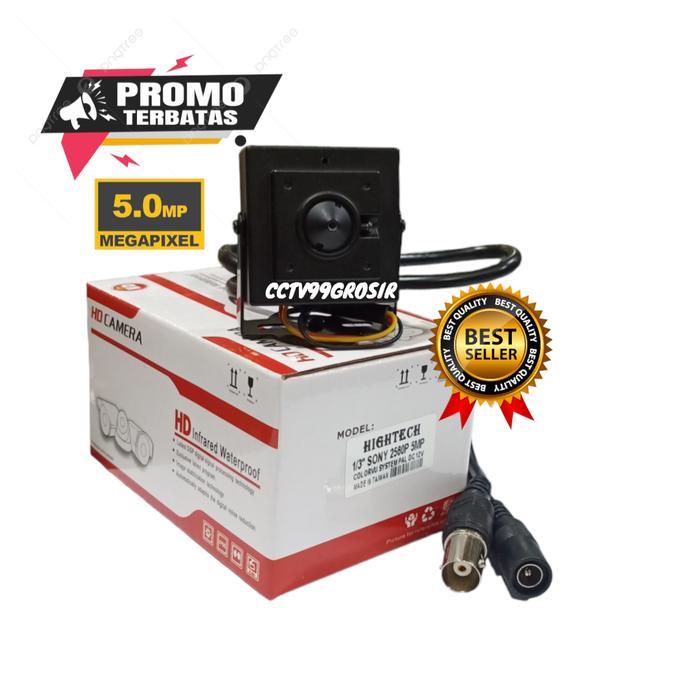 Camera CCTV Tersembunyi Kotak Kecil Pin hole HD TVI 5MP 2560P