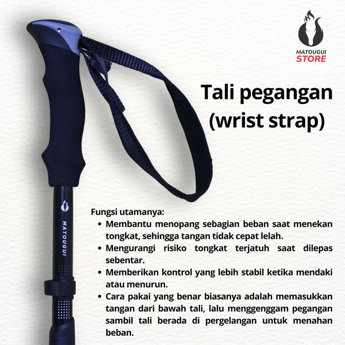 Eiger Summitadventure - Trekking Pole / Tongkat Gunung Tanpa Senter/ Hiking Tp8101 Alat Camping