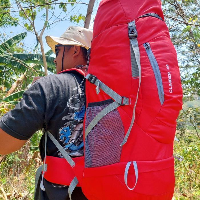 Reaadyyy Tas Carrier Kap 45L-50L Tas Keril 45L Tas Ransel Gunung 45L Tas Hiking Tas Camping Pria