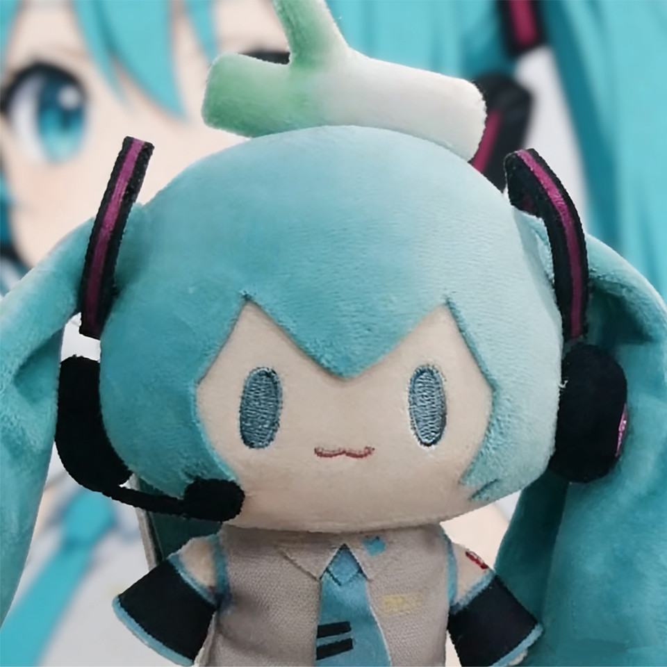 NEW 2026 Hatsune Miku Fufu Plush Doll Fuwafuwa Anime Kawaii Cute Cool Toys Dolls Plush Room Car Desk
