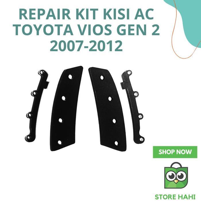 Solusi Kerusakan Kisi AC Toyota Vios/Limo Gen 2 Tahun 2007-2012 Bahan Akrilik Warna Bening Repair