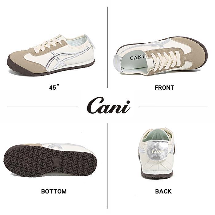 Produk Viral CaniCani Evelyn Tiger-66 Sepatu Sneakers Wanita Retro Sporty Look Casual Shoes Sneakers