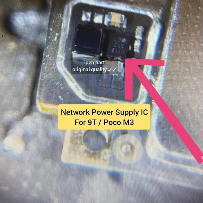 Ic Power Supply Network Poco M3 Qet4101 Original New Tested 4101 Qet