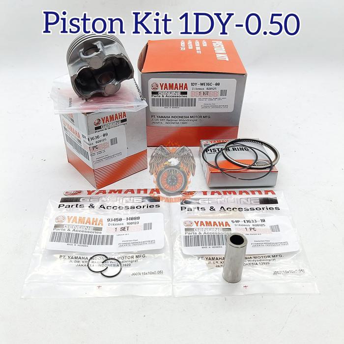 Piston Kit Ori Yamaha 1Dy Jupiter Z1 Vega Force Fi Seher Ring Asli Original Ygp