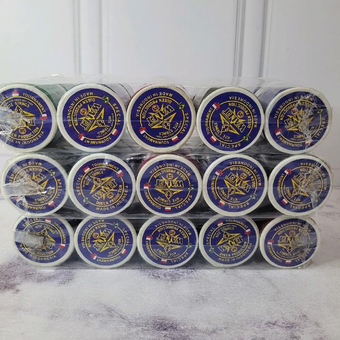 Senar layangan 1 pack isi 10 buah / Gelasan walet bogel 025mm Permainan Layangan