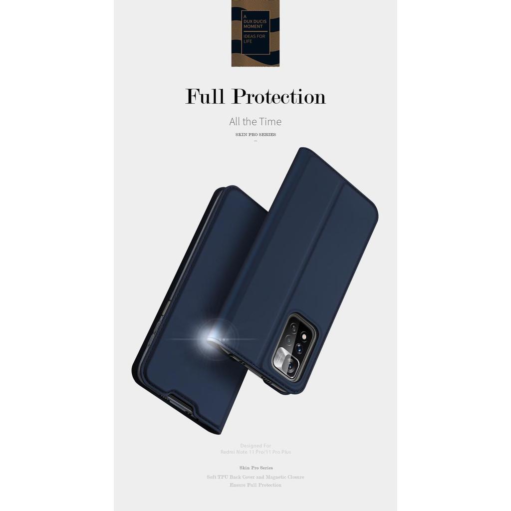 Dux Ducis Skinpro Flip Cover Case Redmi Note 11 Pro Case Redmi Note 11 #Gratisongkir