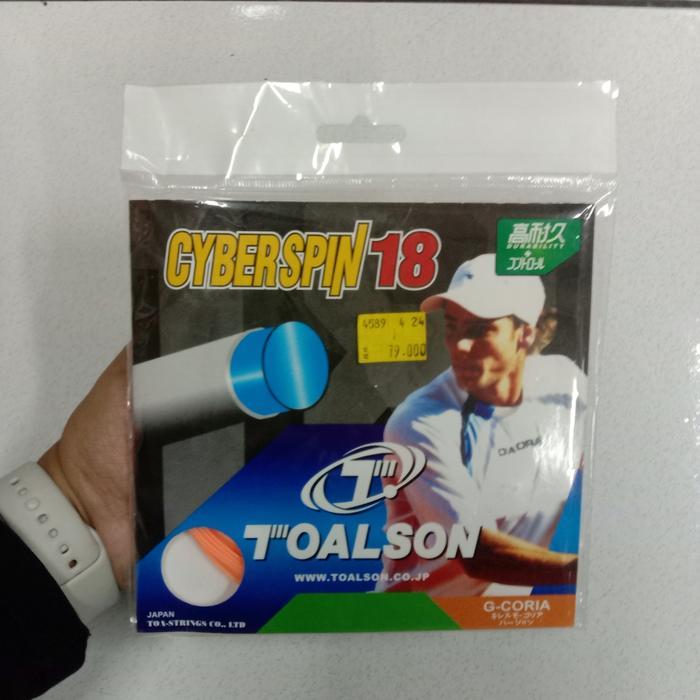 Senar snar Raket Tenis Tennis Toalson Cyberspin 18 Original