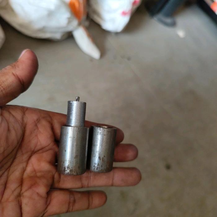 "New" engsel besi bubut bahan besi as 7/8 inch engsel pintu gerbang pintu lipat