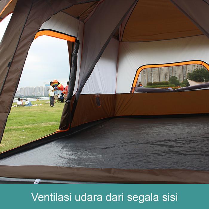 Tenda Camping Keluarga 2 Ruang 5 - 8 Orang Tenda Camping 6 Orang Tenda Camping Keluarga Outdoor
