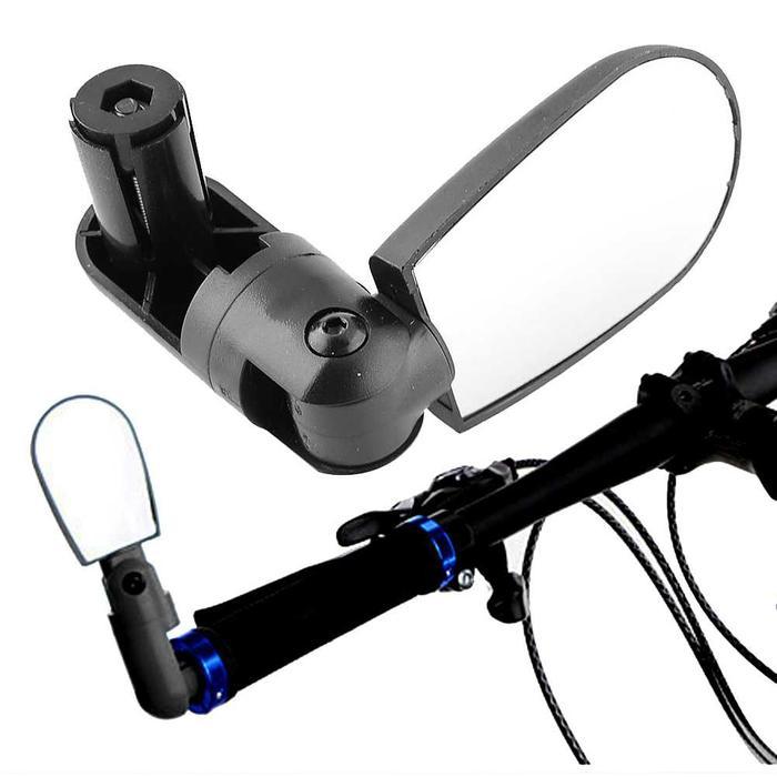 Rockbros - Kaca Spion 360 Rotate Handlebar Sepeda - Black