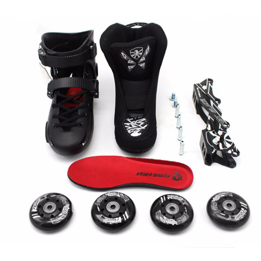 1 Pair Original Flying Eagle FAST BLADE Inline Skates Falcon Professional Adult Roller Skating Shoe