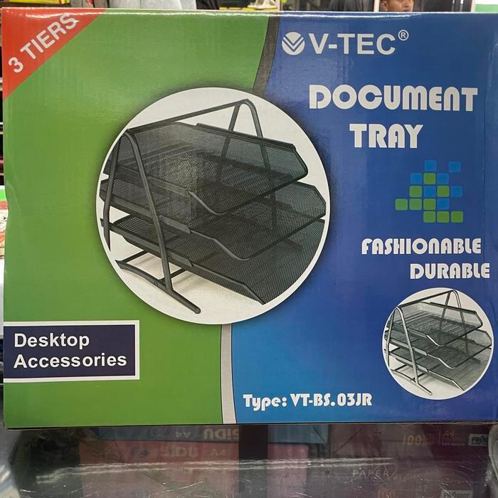 Document Tray 3 Susun Besi V-Tech