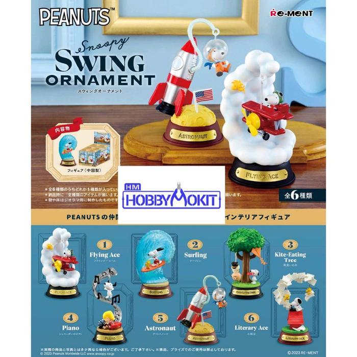 Re-ment Peanuts Snoopy SWING ORNAMENT
