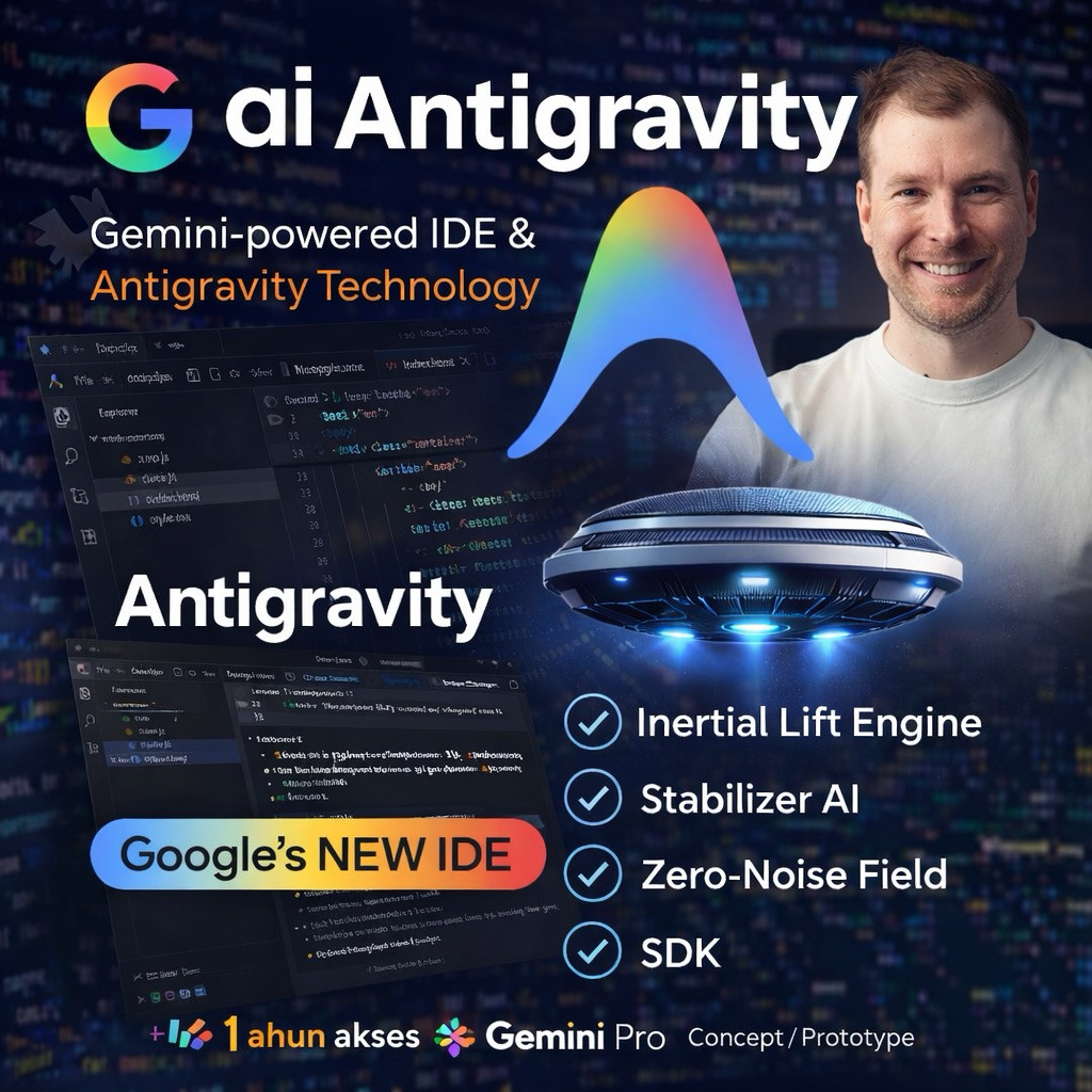Antigravity AI ULTRA Claude Sonnet Opus Gemini 1 bulan | Coding Premium