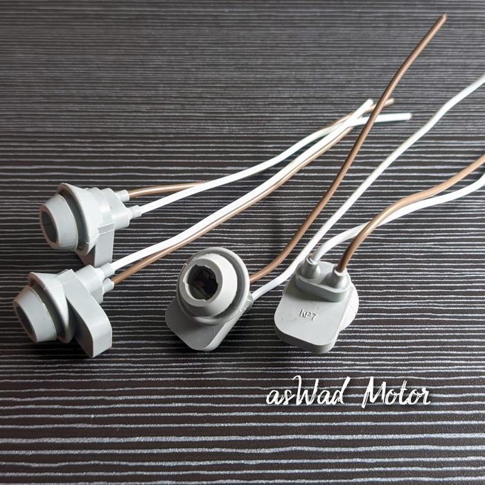 Fitting Bohlam Senja T10 Lampu Stop Universal / Soket Kabel Fiting Lampu Senja NmaxRxKingByson