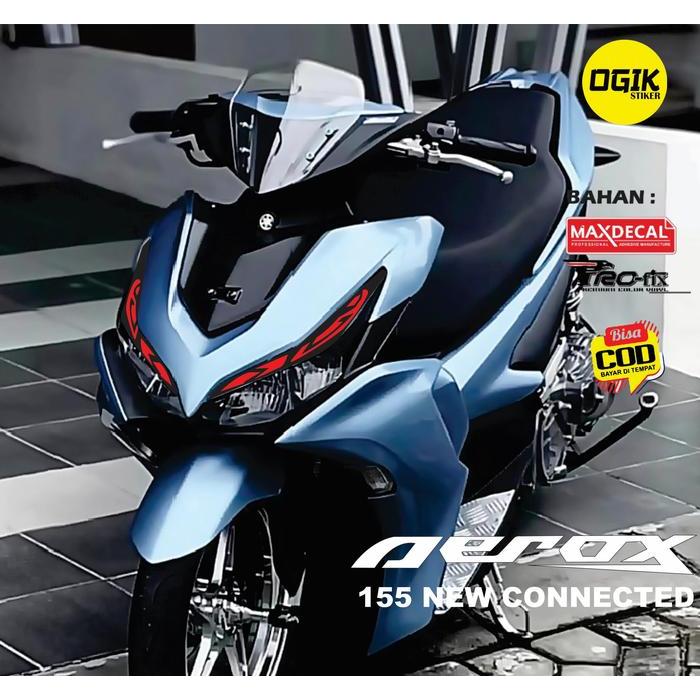 STICKER ALIS MOTOR YAMAHA AEROX NEW (SATU PASANG)