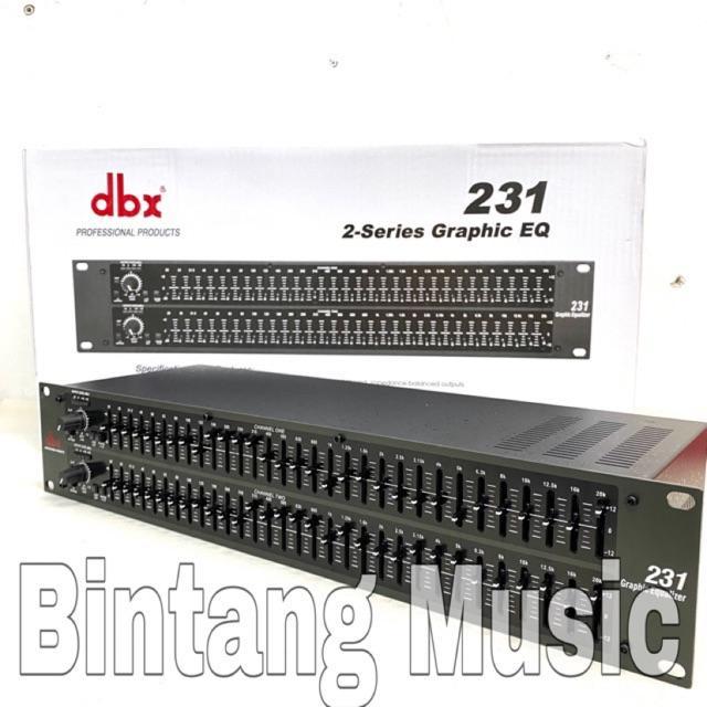 EQUALISER DBX231 / equaliser dbx 231 tanpa sub