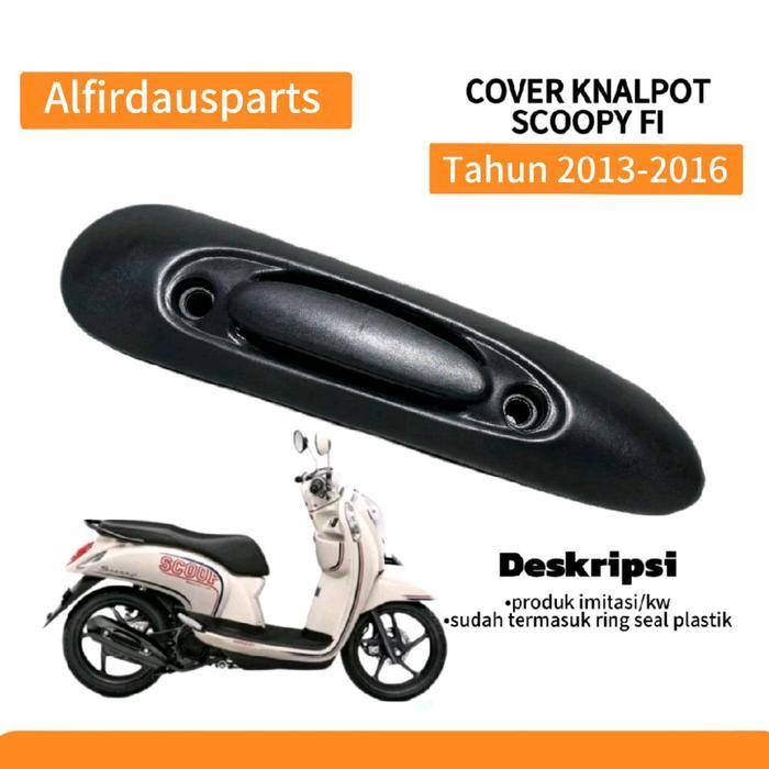 Scoopy FI tahun 2013-2016 cover knalpot