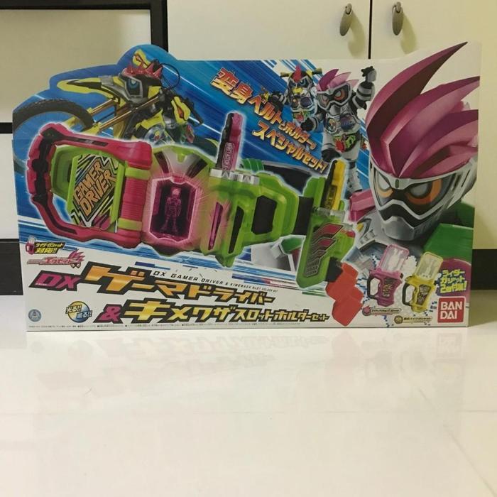 HOT SALE DX BELT KAMEN RIDER EX AID GAMER DRIVER SET KIMEWAZA SLOT HOLDER TERMURAH