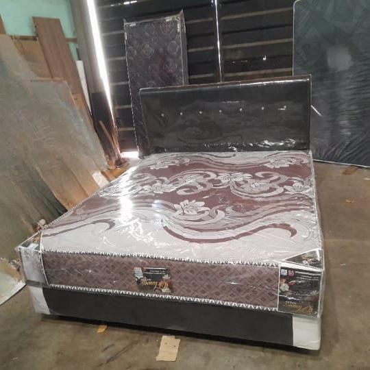 Kasur Springbed Bigland Deluxe Standard Olymbed Series Matras & Full Set - Furniture, Divan, Asli di