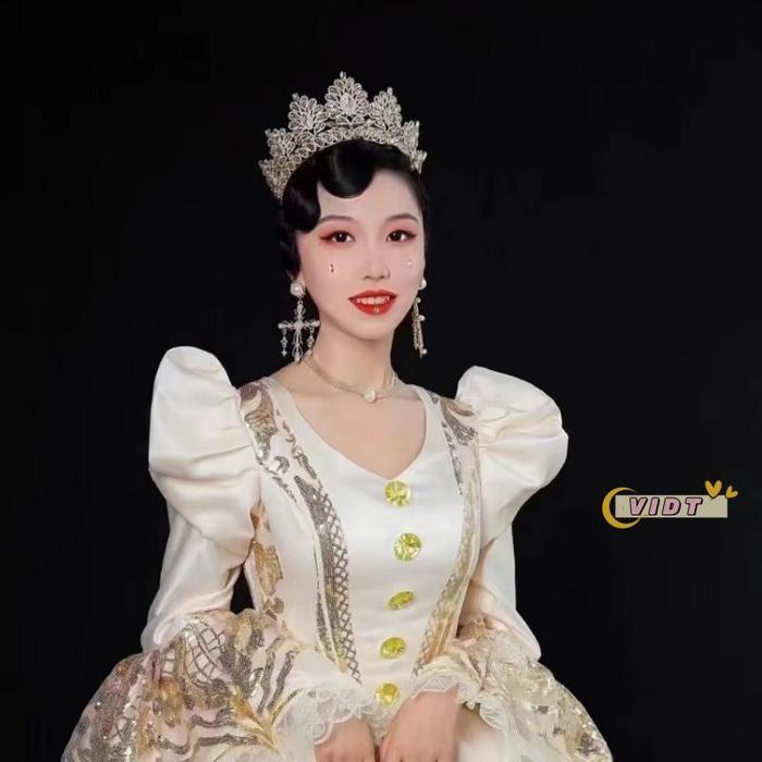 HOT SALE! Mahkota Aura - Mahkota Mewah Besar Berlian - Mahkota Pengantin / Mahkota Pengantin Besar