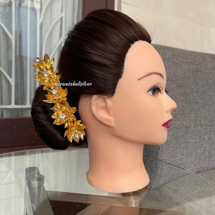 Semanggi Teratai Permata Aksesoris Rambut/ Sanggul