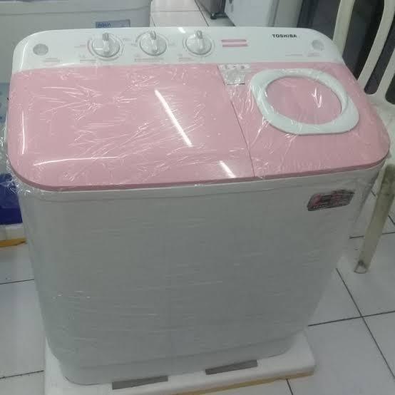 "New" Mesin Cuci 2 Tabung Toshiba 7.5 KG Cuci Dan Kering