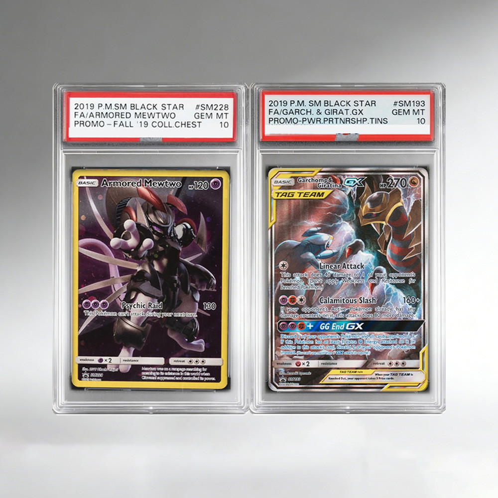 DIY PTCG Proxy Card BLACK STAR ARMORED MEWTWO GIRATINA Trading Collection Card English 10Points