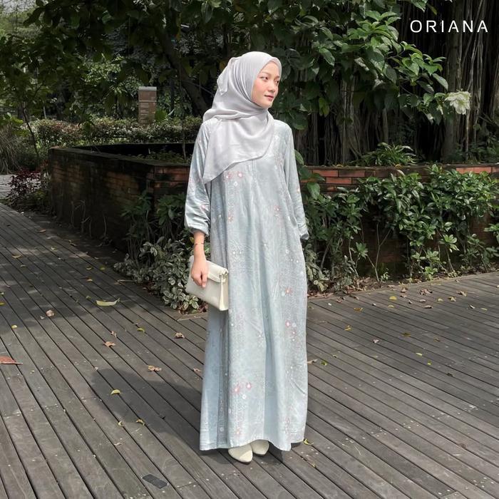 Sale- Oriana Danita Briana Daster Panjang Series I Gamis Adem Hijab Friendly