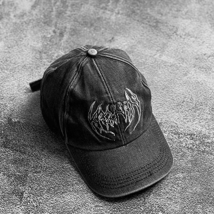 topi baseball keren 2025 bahan denim warna hitam wash topi pria dan wanita kekinian