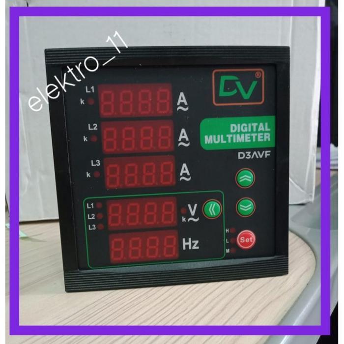 NEW PORODUK SINTE DV DIGITAL MULTIMETER D3AVF POWER METER LED 3 PHASE KWH METER