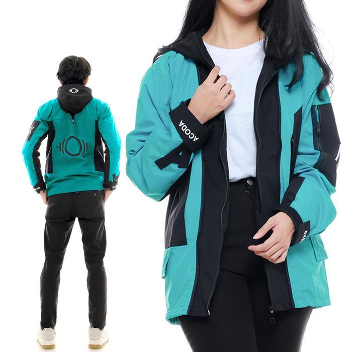 ACODA EXPERIENCE Jaket Acoda Parasut Bisa Jadi Backpack. jaket jadi tas. jaket multifungsi, Jaket