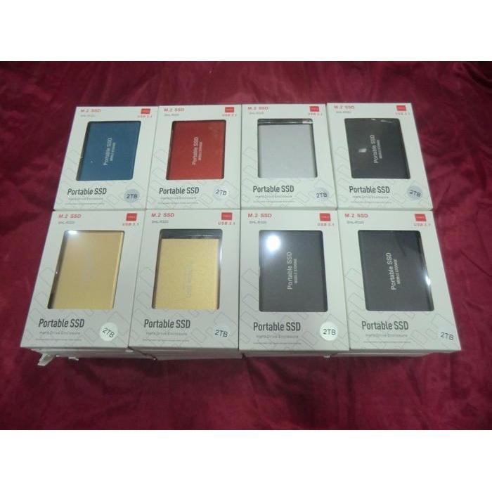 External Portable SSD 2 TB mobile storage hard disk murah