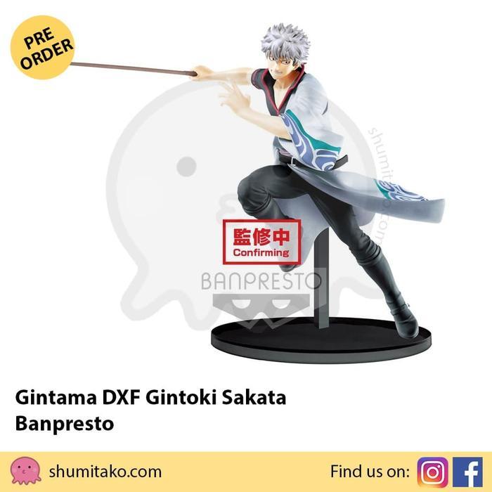 HOT SALE GINTAMA DXF GINTOKI SAKATA BY BANPRESTO TERMURAH