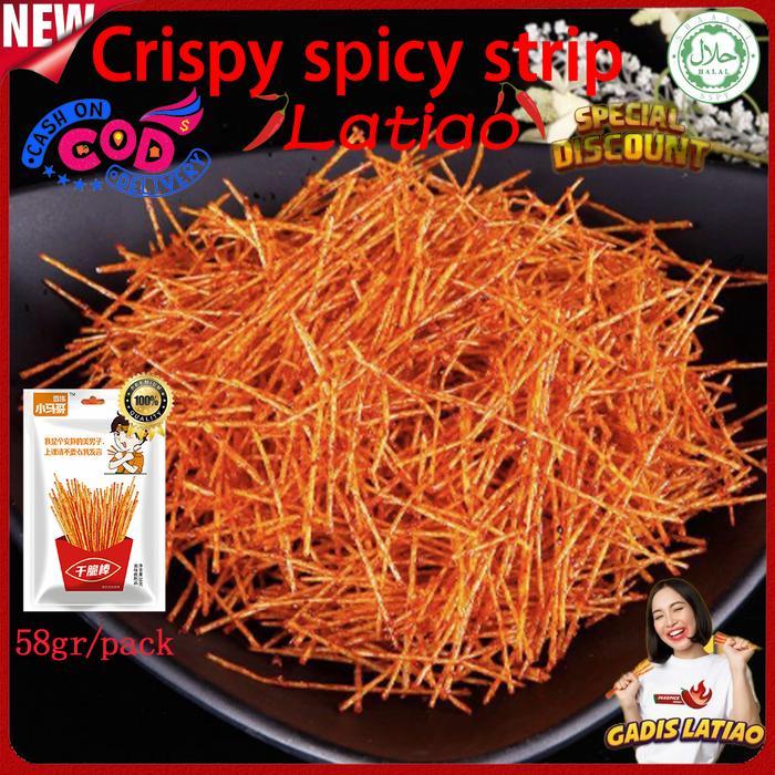 [Halal]Latiao Family Snack Buy 3 Get 3 Free Chinese Snack Cemilan Snack A Food Vegetarian Latiao