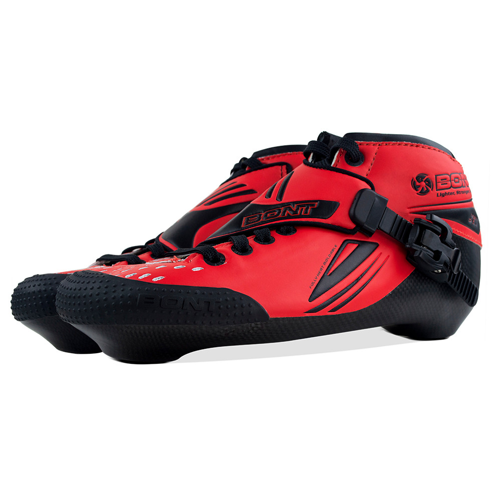Speed Skate Boots Original BONT Jet 2PT 195mm Inline Skates Up Boot Carbon Roller Skate Boot Road