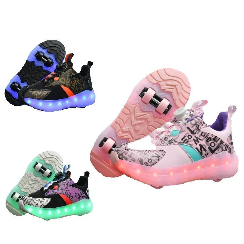 Women Sneakers 4 Wheels Kids Roller Skates Roller Skates For Women Roller Skates Outdoor Detachable