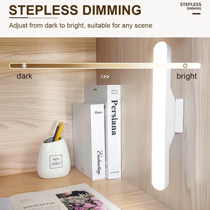 Magnetic LED Lamp - Lampu Meja Komputer / Lampu Baca / Lampu Meja Rias