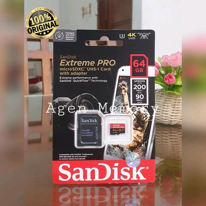 Sandisk Extreme Pro Micro SD 64GB A2