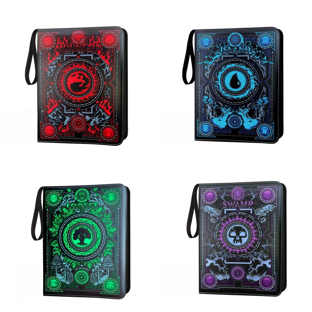 9 Pocket Card Binder with Sleeves 900 Double Sided Pocket Premium Collector Card Album,Card