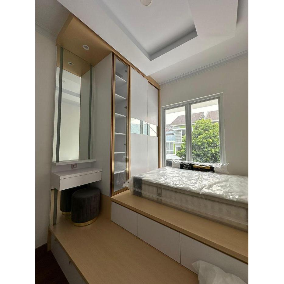 lemari pakaian wardrobe divan tatami meja rias meja belajar custom