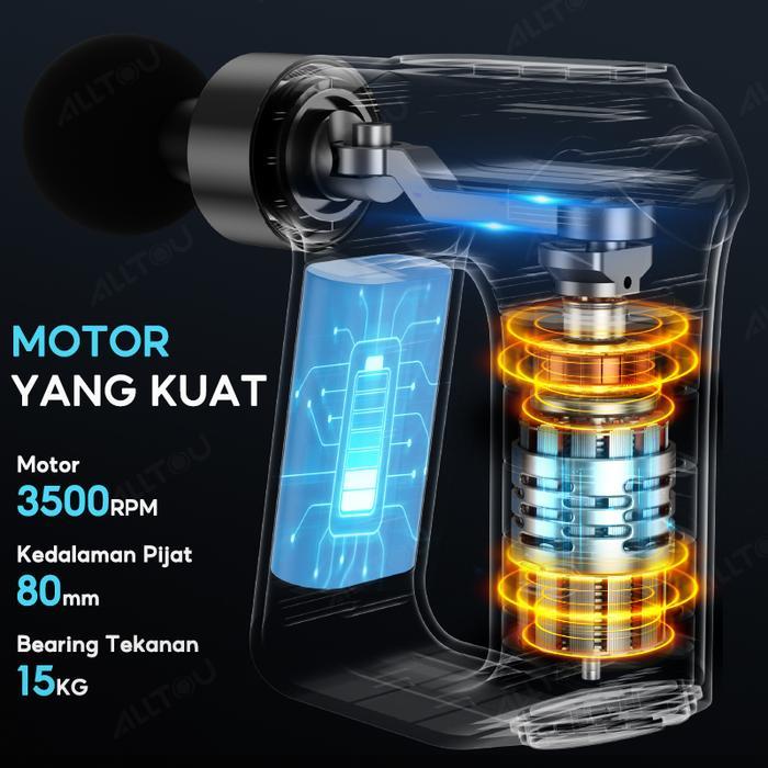 [Cod]Alltou 12 In 1 Alat Pijat Listrik Terapi Otot Yang Ditingkatkan Alat Relaksasi Terapi Otot