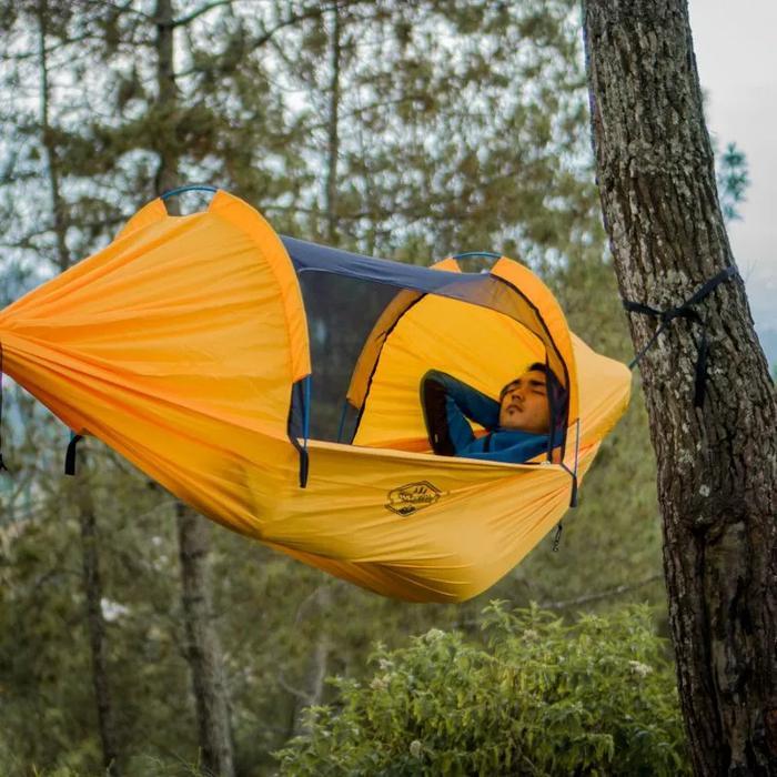 HAMMOCK KELAMBU WILD INCLUIDE FRAME Camping Outdoor