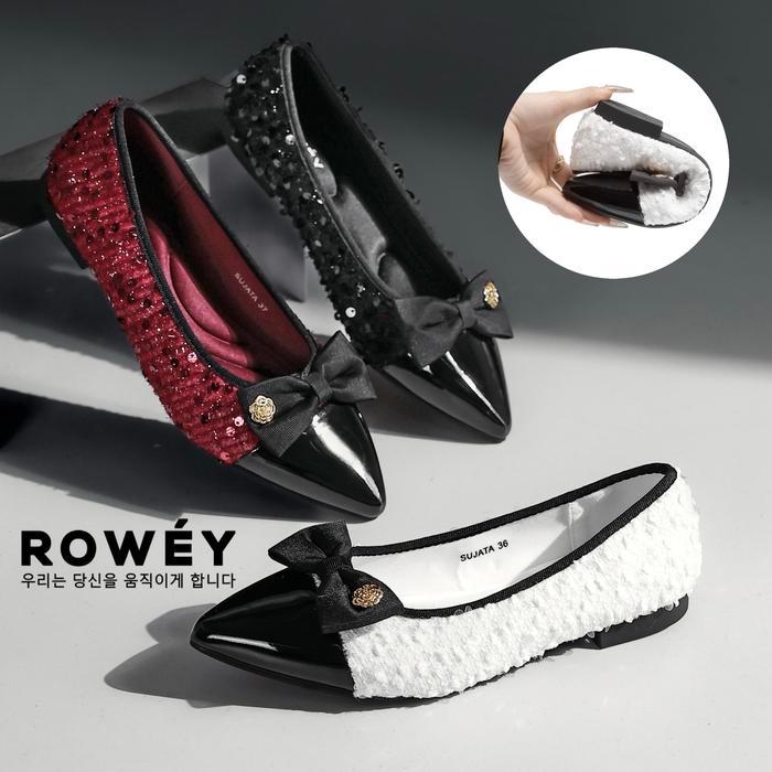 PVN Project Sepatu Flat Shoes Wanita Korea Sepatu Teplek Mewah Sujata