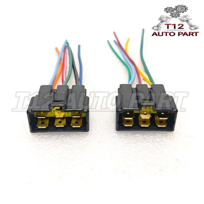 Soket Lampu Rem Belakang Stoplamp Mitsubishi Truk Colt Diesel Canter - 195